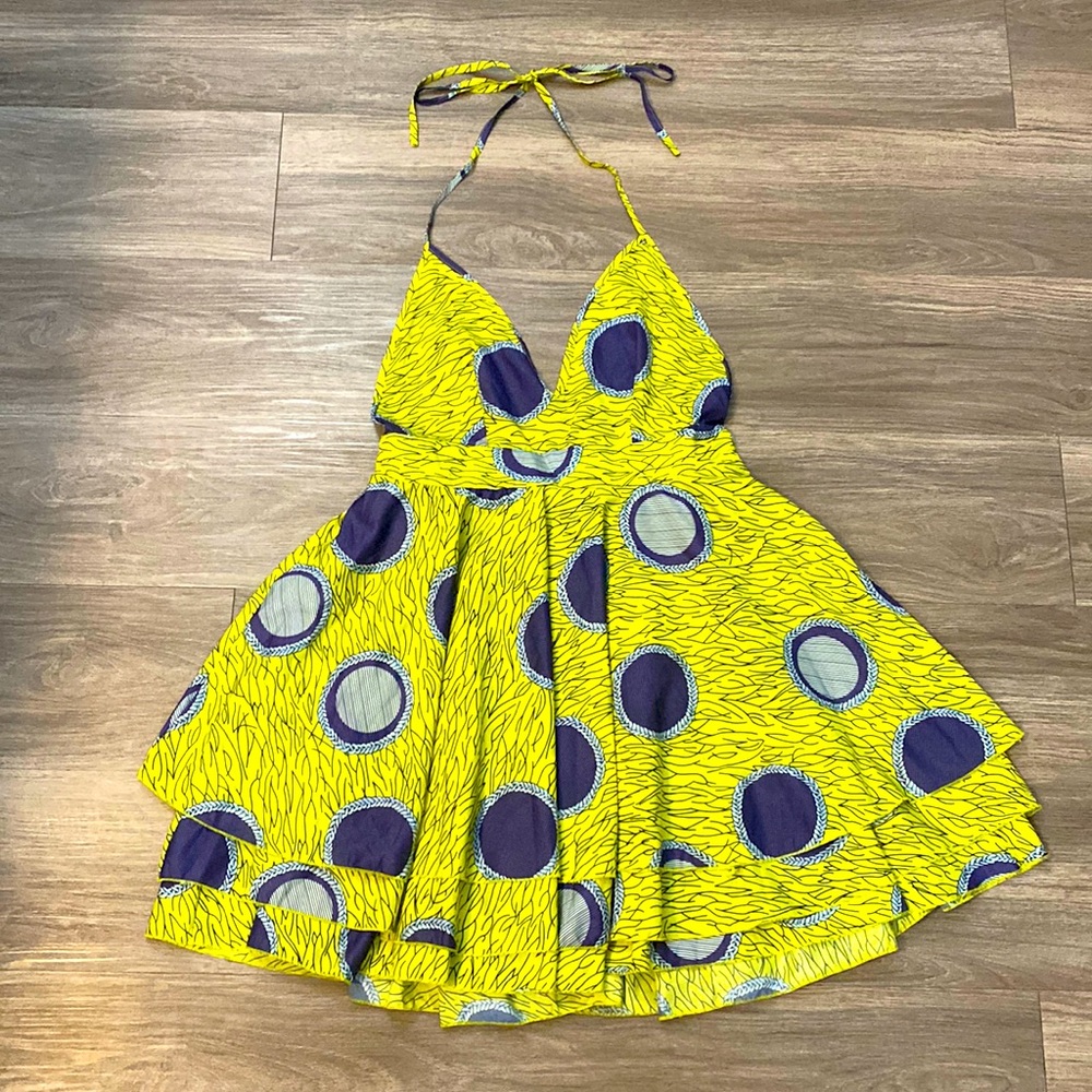 SHEIN African Pattern Dress L 3/$30